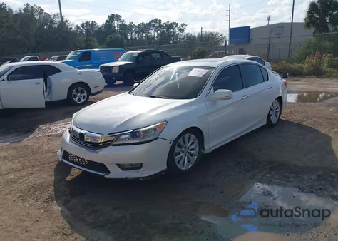 2013 Honda Accord Ex-L from USA, damaged, VIN 1HGCR2F80DA001243